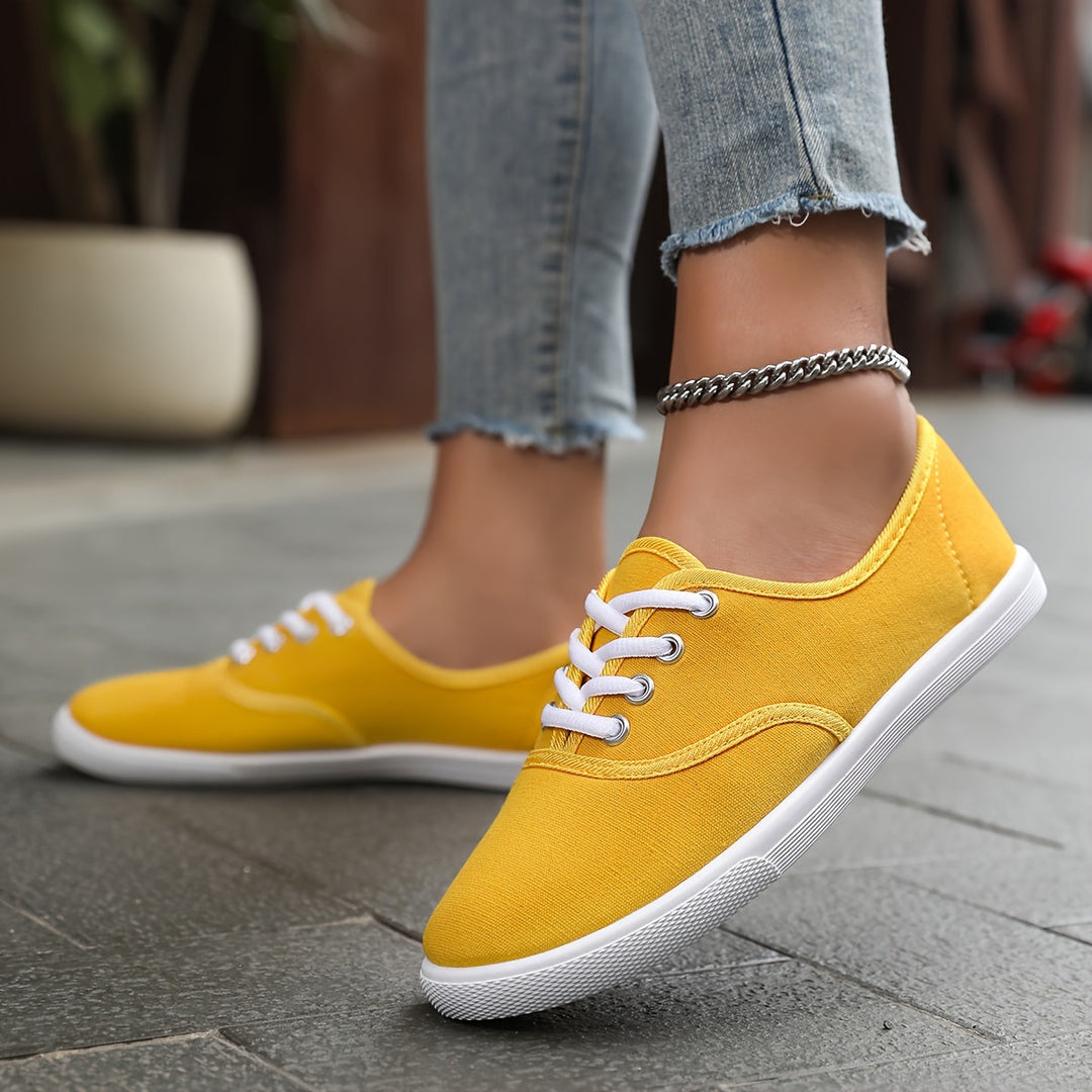 Chaussures en toile Léonie | Confort et style intemporel, semelle antidérapante 5