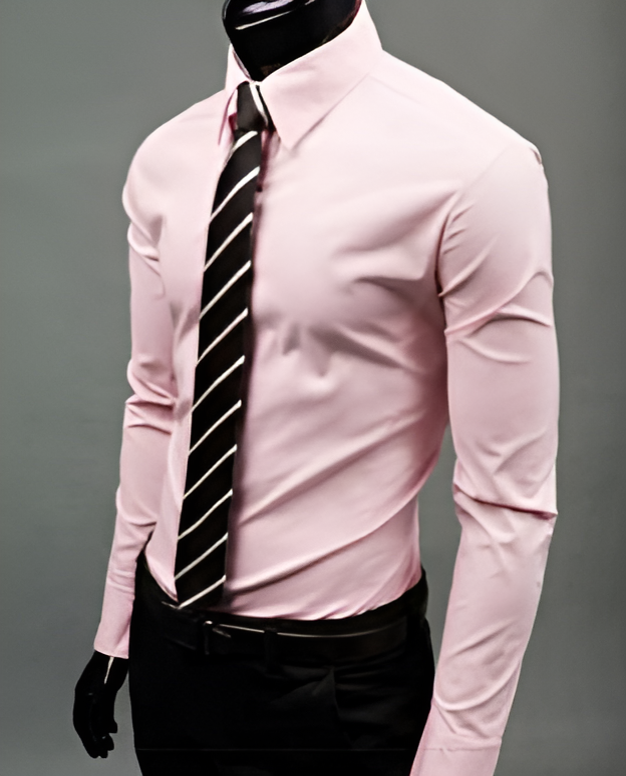 Chemise Ajustée Lucas | Élégance Moderne en 100% Coton pour Hommes 10