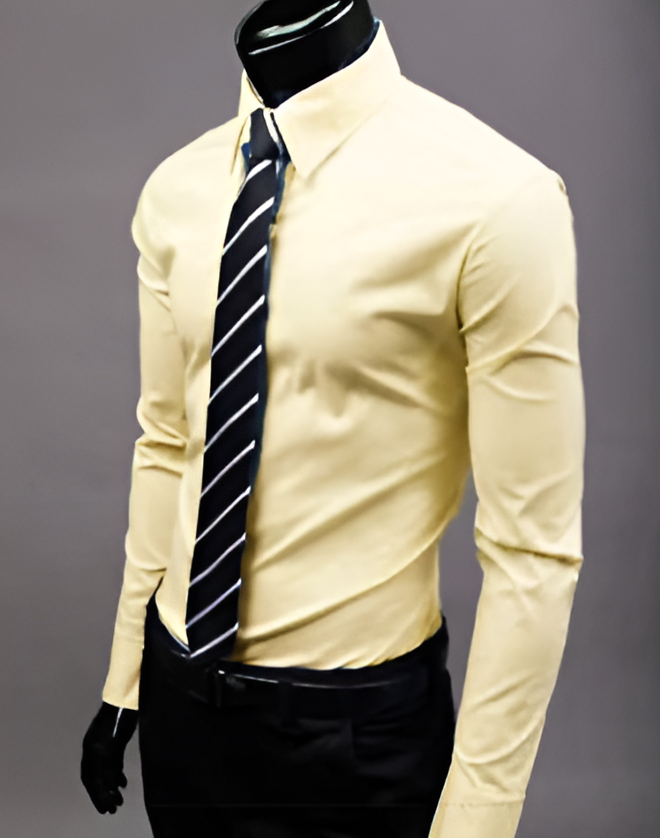 Chemise Ajustée Lucas | Élégance Moderne en 100% Coton pour Hommes 3