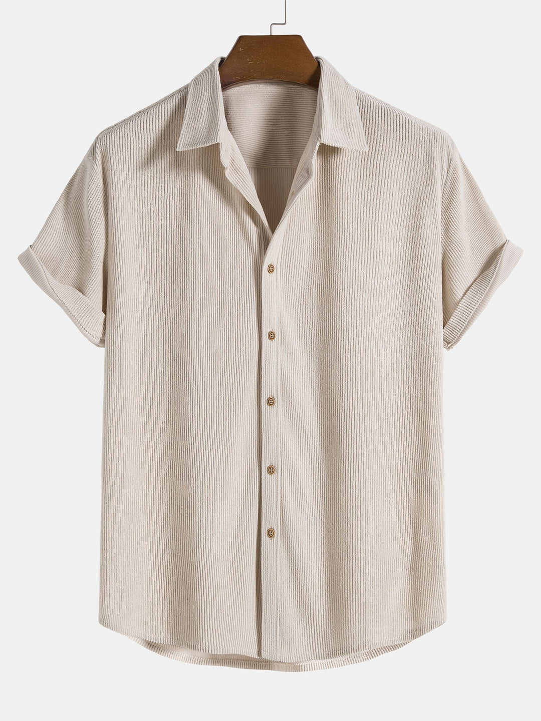 Chemise Homme Hugo | Manches Courtes, Col Classique & Texture Verticale 2