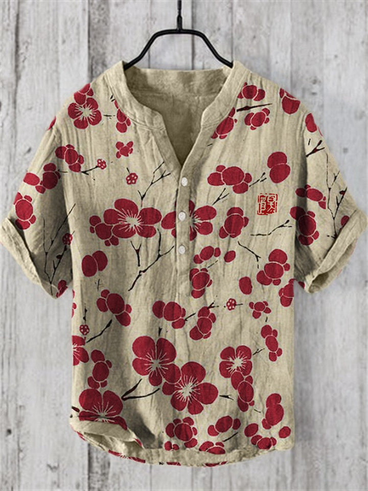 Chemise Léon | Lin mélangé, Style Japonais Contemporain 11