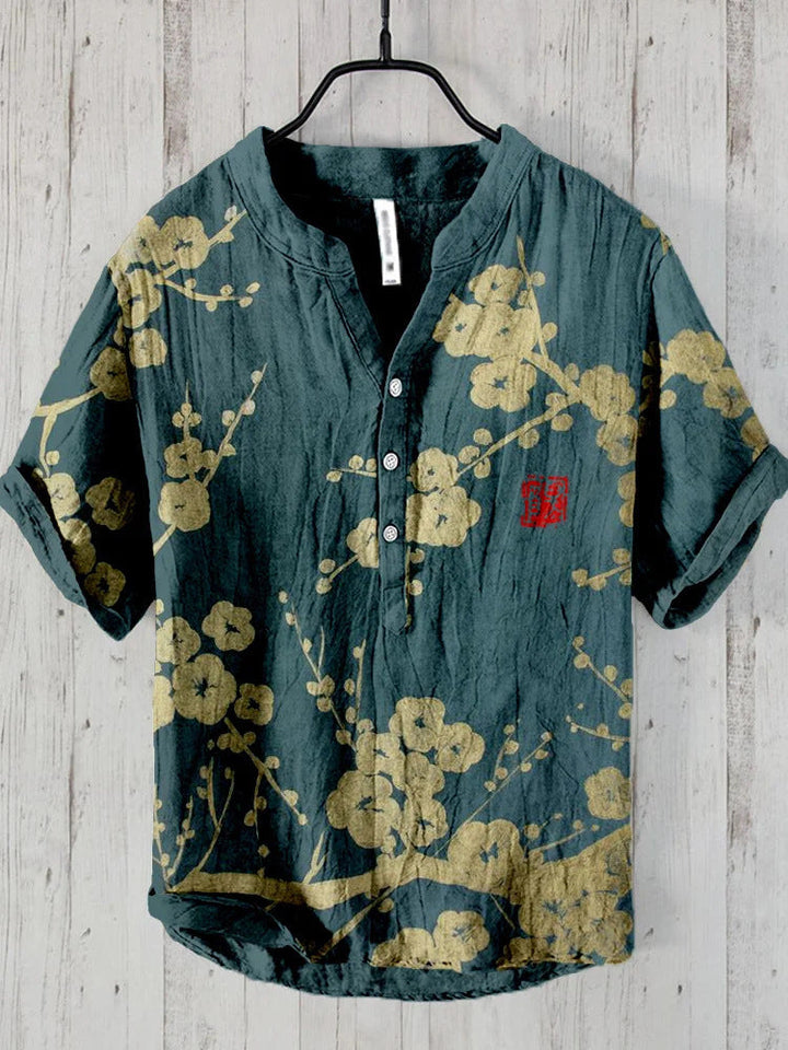 Chemise Léon | Lin mélangé, Style Japonais Contemporain 12