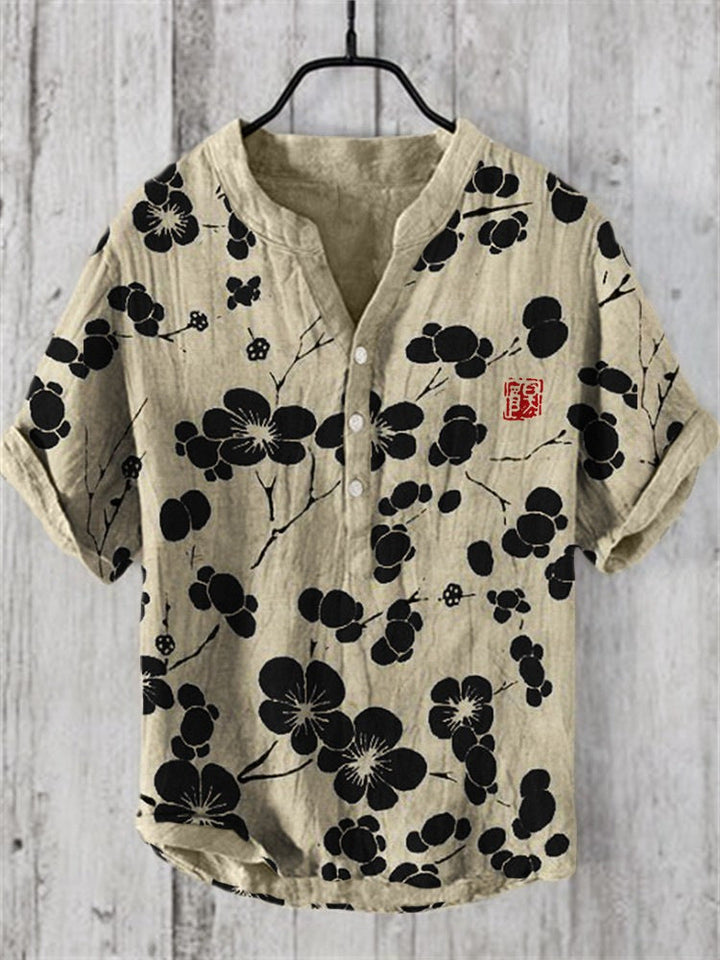 Chemise Léon | Lin mélangé, Style Japonais Contemporain 15