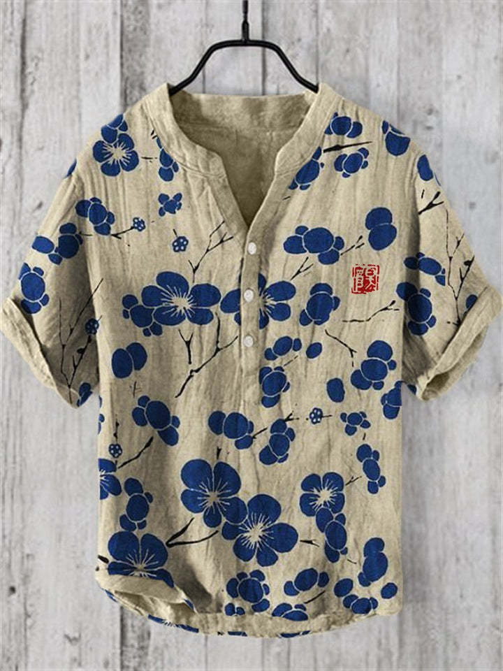 Chemise Léon | Lin mélangé, Style Japonais Contemporain 8