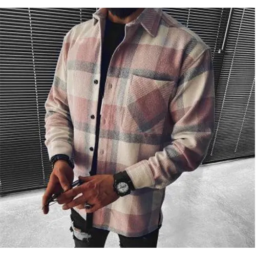 Chemise Lucas | Flanelle à Manches Longues, Style Décontracté 0