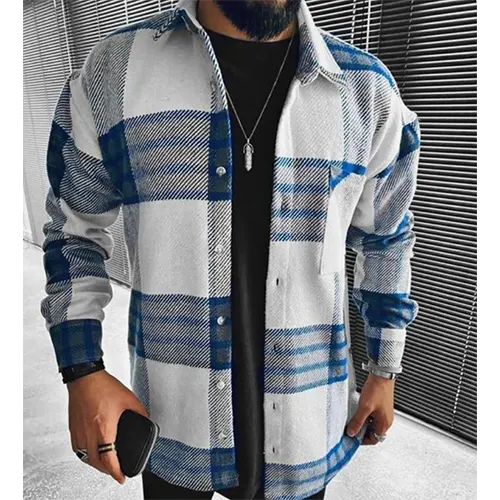 Chemise Lucas | Flanelle à Manches Longues, Style Décontracté 1