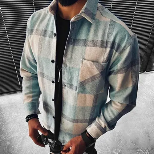 Chemise Lucas | Flanelle à Manches Longues, Style Décontracté 2