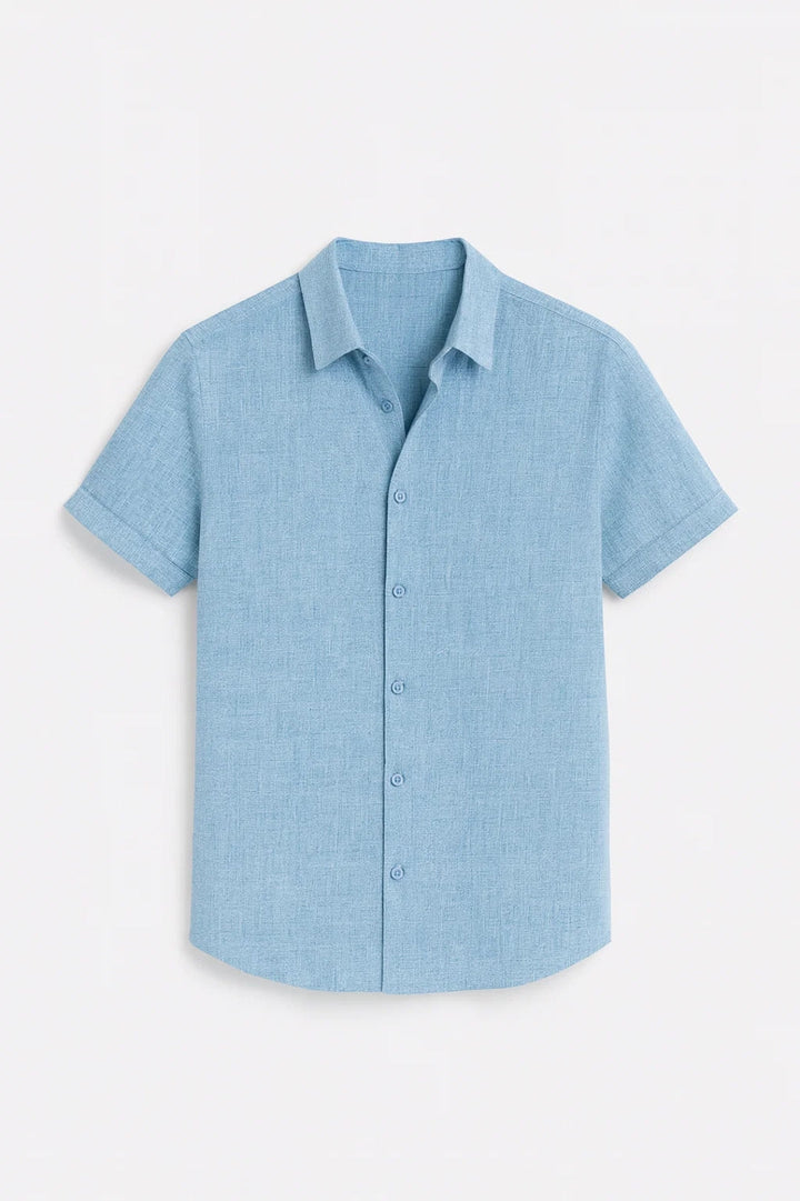 Chemise Théodore | Homme Manche Courte, Coupe Regular, Col Classique 1