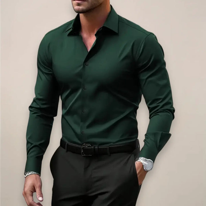 Chemise classique Celvoir | Col structuré, coupe régulière homme 2