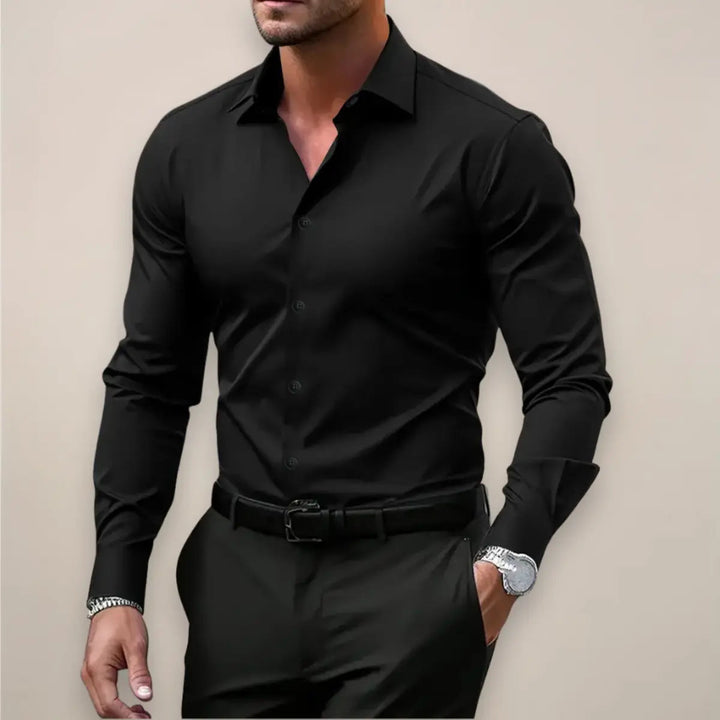 Chemise classique Celvoir | Col structuré, coupe régulière homme 5