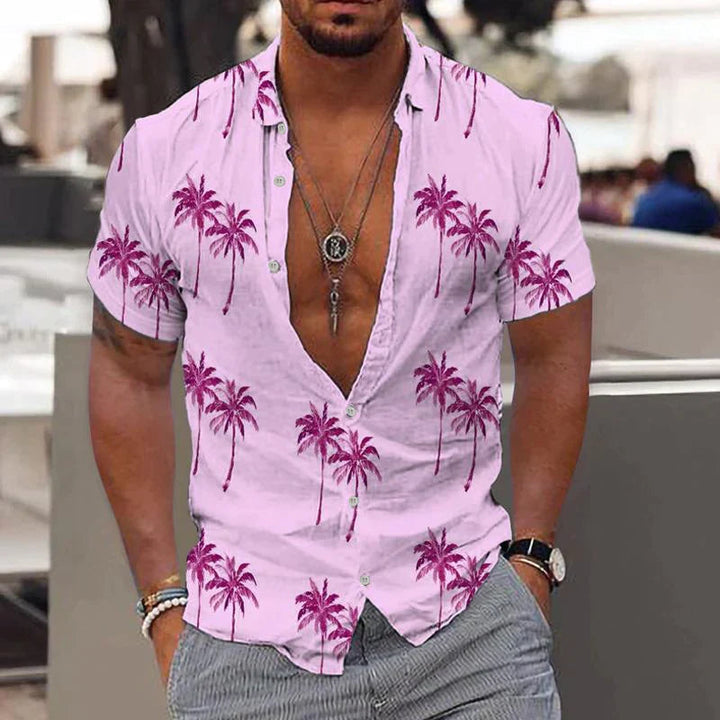 Chemise d'Été Palmo | Imprimé Palmier, Tissu Léger & Coupe Relax 0