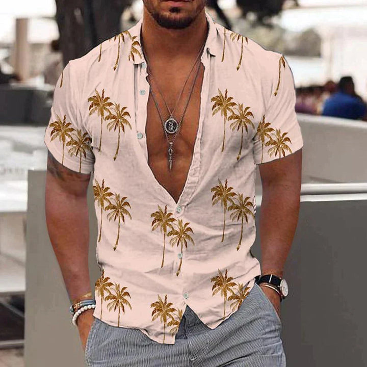 Chemise d'Été Palmo | Imprimé Palmier, Tissu Léger & Coupe Relax 1