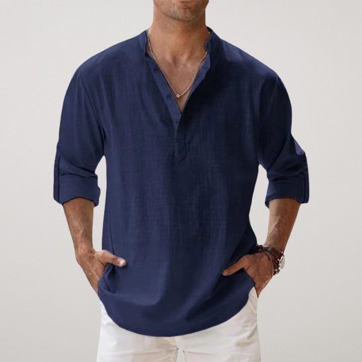 Chemise décontractée Antoine | Lin léger & respirant pour homme 1
