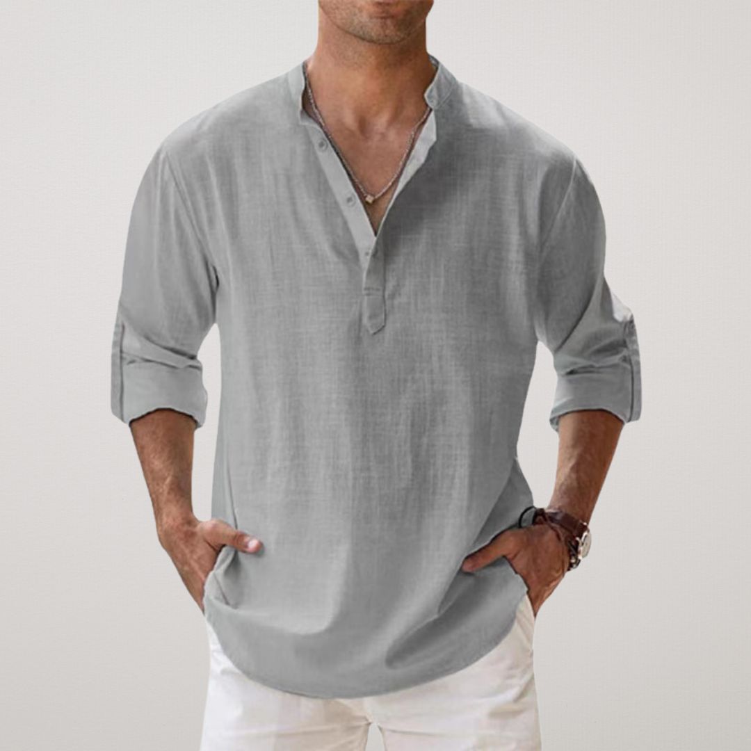 Chemise décontractée Antoine | Lin léger & respirant pour homme 2