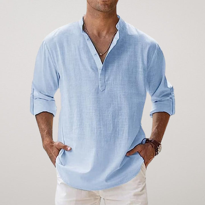 Chemise décontractée Antoine | Lin léger & respirant pour homme 4