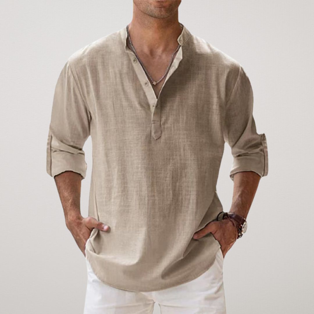 Chemise décontractée Antoine | Lin léger & respirant pour homme 7
