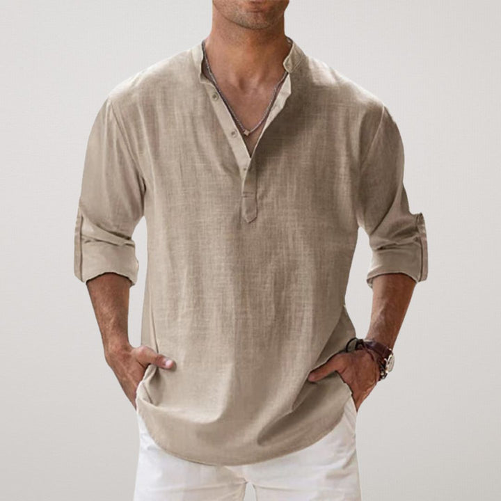 Chemise décontractée Antoine | Lin léger & respirant pour homme 7
