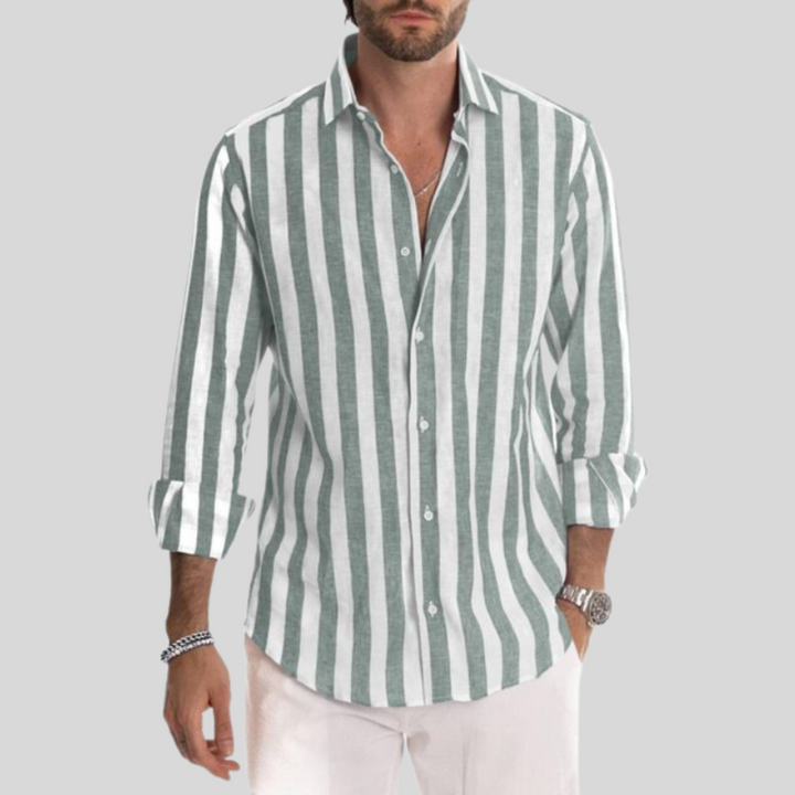 Chemise décontractée Lucas | Manches longues en coton, design classique 3