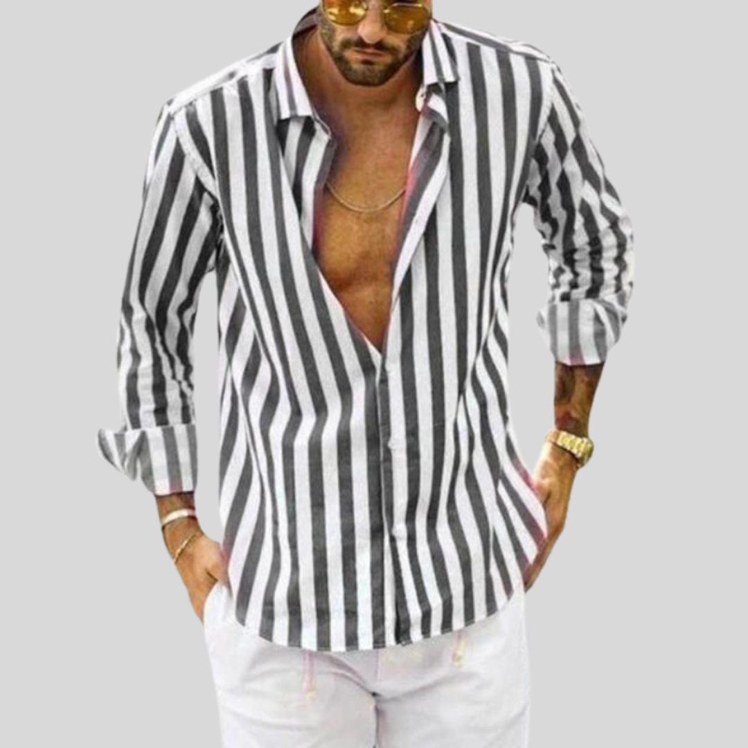 Chemise décontractée Lucas | Manches longues en coton, design classique 5