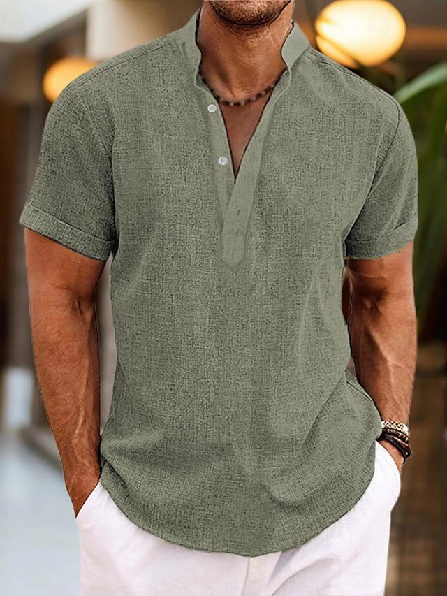 Chemise en Lin Léandre | Élégante et Aérienne pour Homme 8