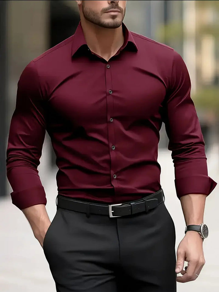 Chemise homme Laurent | Tissu respirant & coupe slim 3