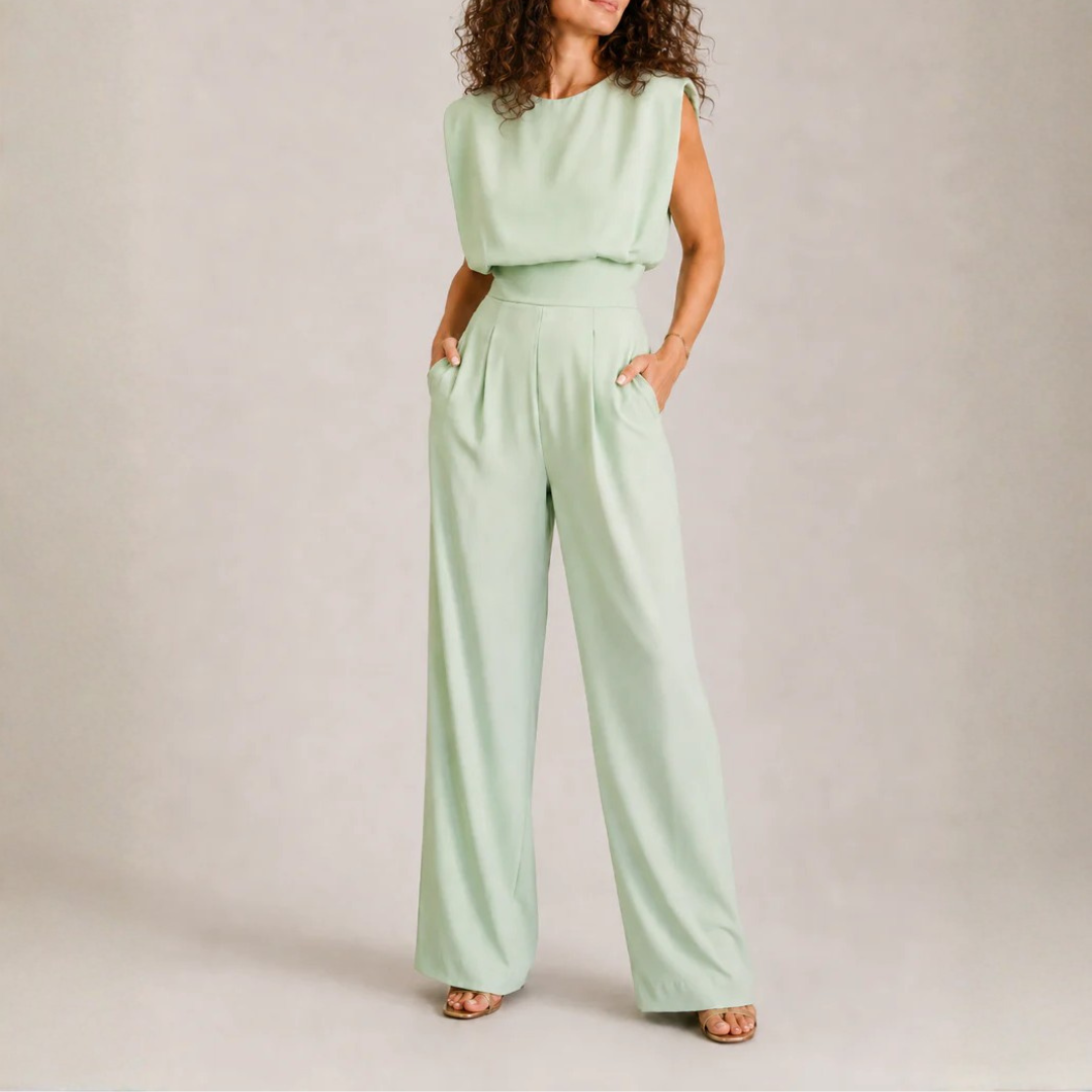 Combinaison Femme Skye | Large, Sans Manches en Coton Fluide, Chic et Confortable 0