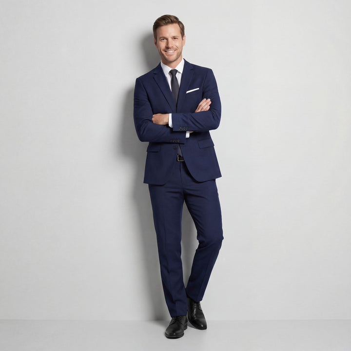 Costume Celvon Homme | Deux Pièces En Laine Mélangée, Coupe Ajustée 3