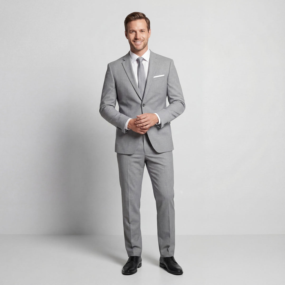 Costume Celvon Homme | Deux Pièces En Laine Mélangée, Coupe Ajustée 5
