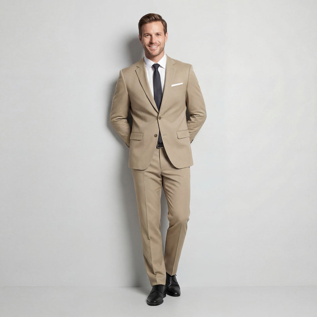 Costume Celvon Homme | Deux Pièces En Laine Mélangée, Coupe Ajustée 7