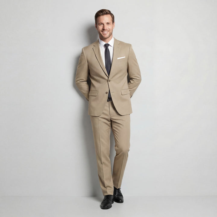 Costume Celvon Homme | Deux Pièces En Laine Mélangée, Coupe Ajustée 7