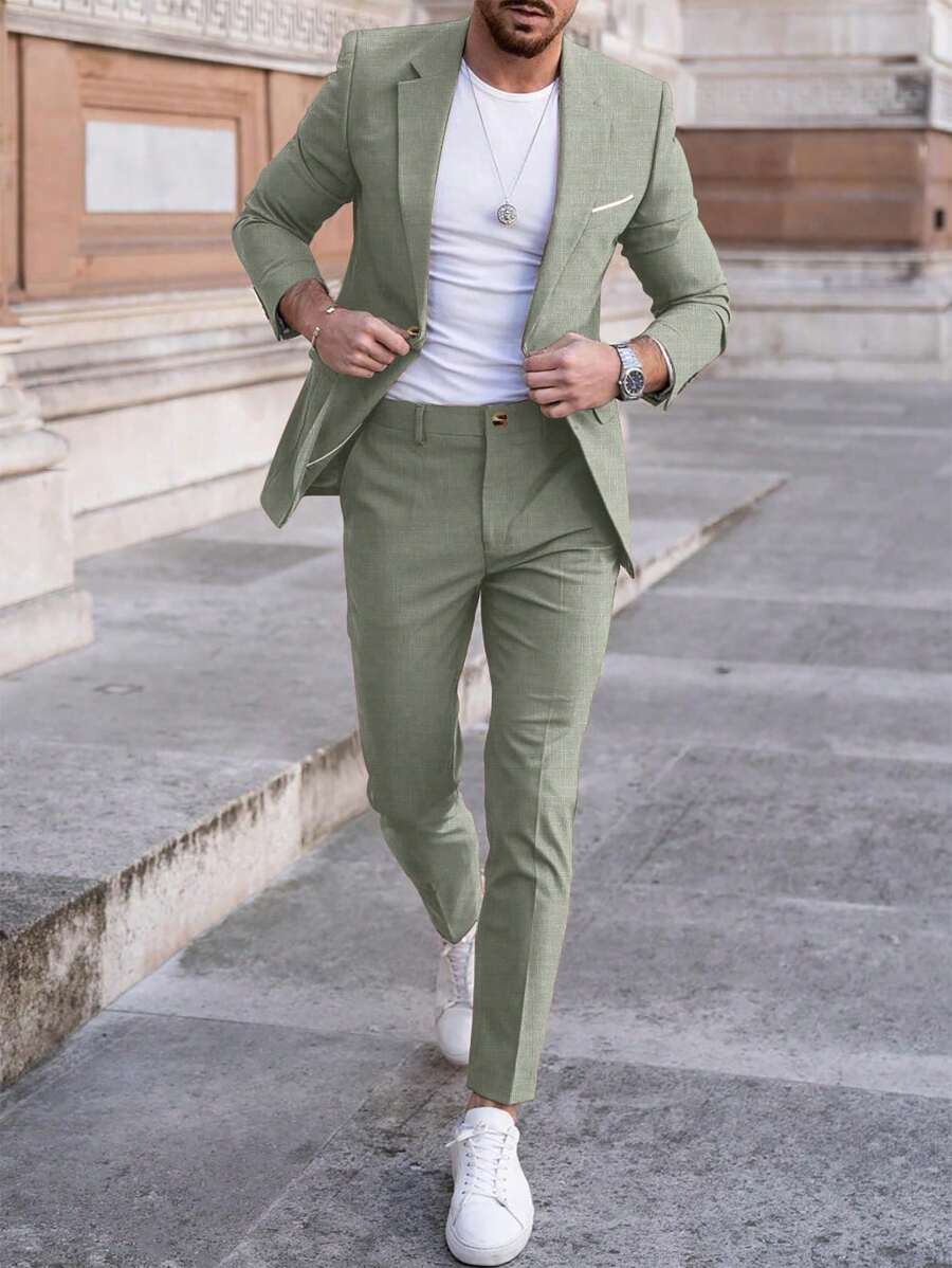 Costume Enzo | Costume Sur Mesure Léger pour Homme, Coupe Moderne 0