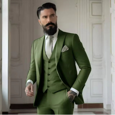 Costume Jean Élancé 3 Pièces Homme | Élégance Moderne pour Mariage et Événements Formels 13
