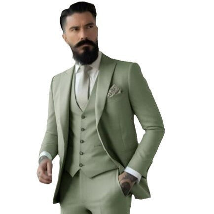 Costume Jean Élancé 3 Pièces Homme | Élégance Moderne pour Mariage et Événements Formels 4