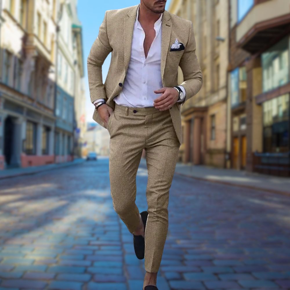 Costume Mariage Homme Jean Maxime | Coupe Slim & Élégance Moderne 1