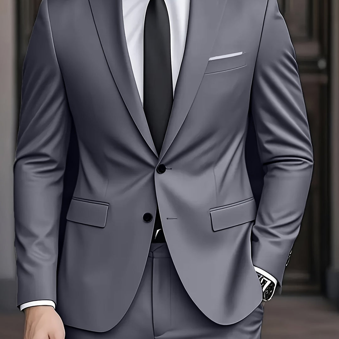 Costume homme Célian | Deux pièces, coupe moderne et structurée 2