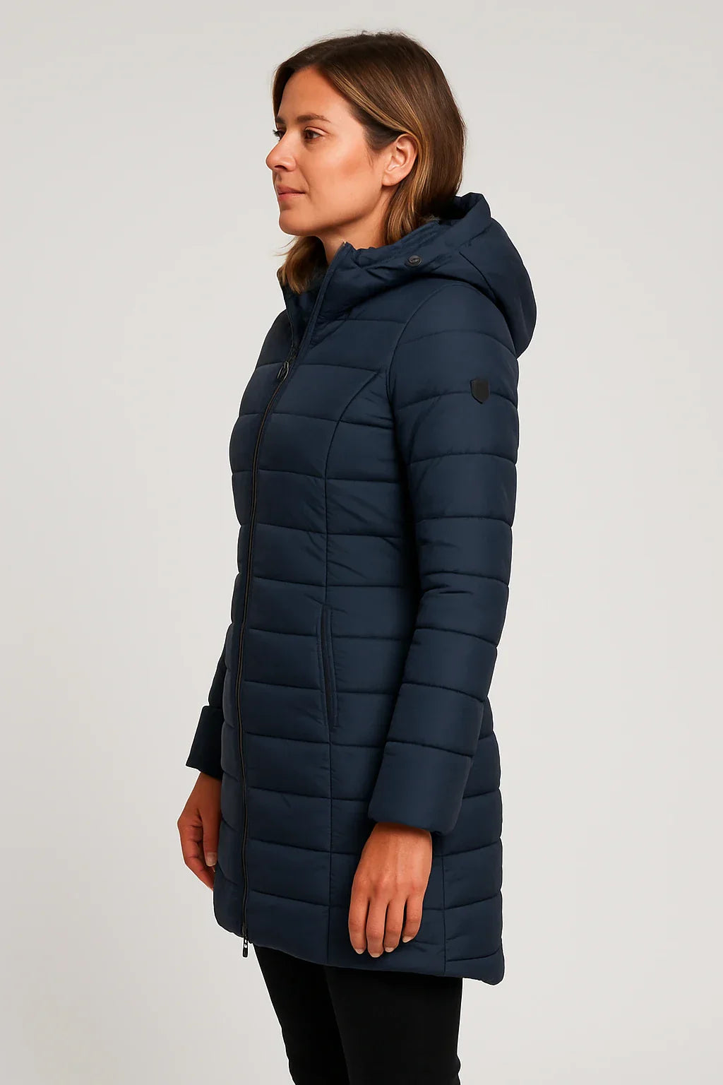 Doudoune Manon Femme | Mi-Longue, Capuche Intégrée, Coupe Moderne 1