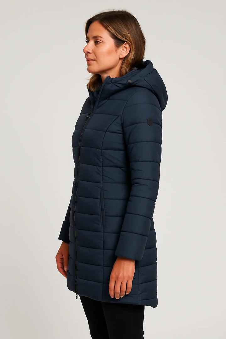 Doudoune Manon Femme | Mi-Longue, Capuche Intégrée, Coupe Moderne 1
