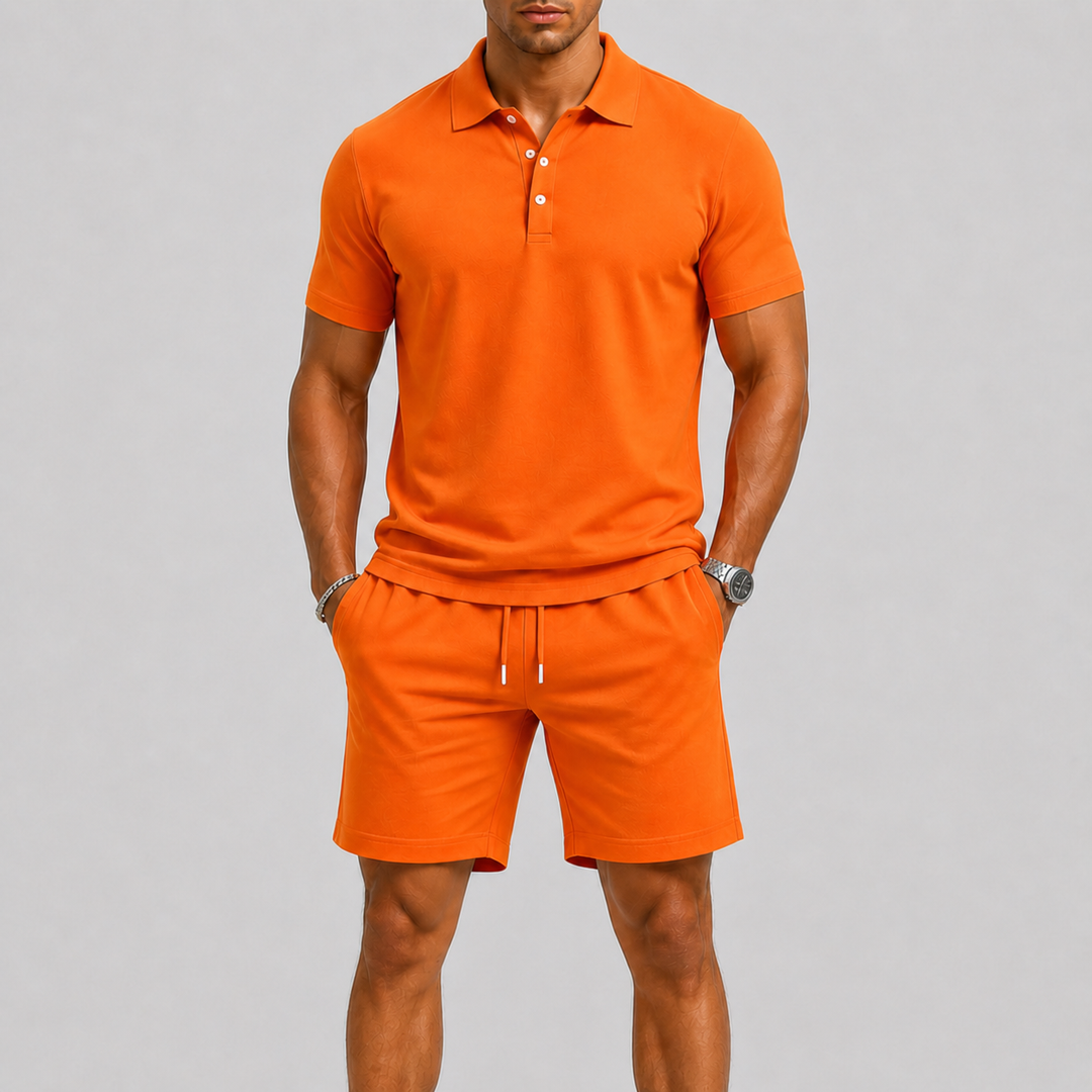 Ensemble de Sport Cenor | Polo Moderne & Short Léger Ajustable 0