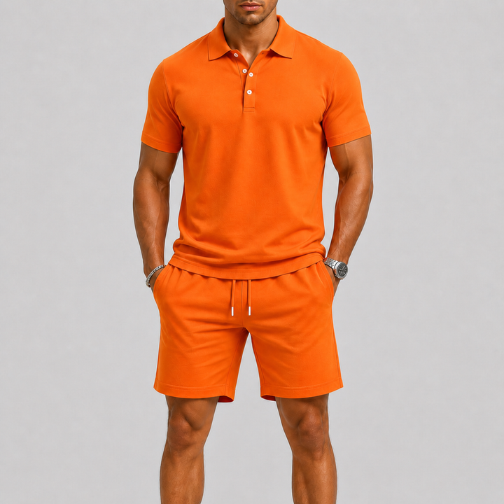 Ensemble de Sport Cenor | Polo Moderne & Short Léger Ajustable 0