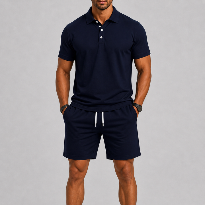 Ensemble de Sport Cenor | Polo Moderne & Short Léger Ajustable 10