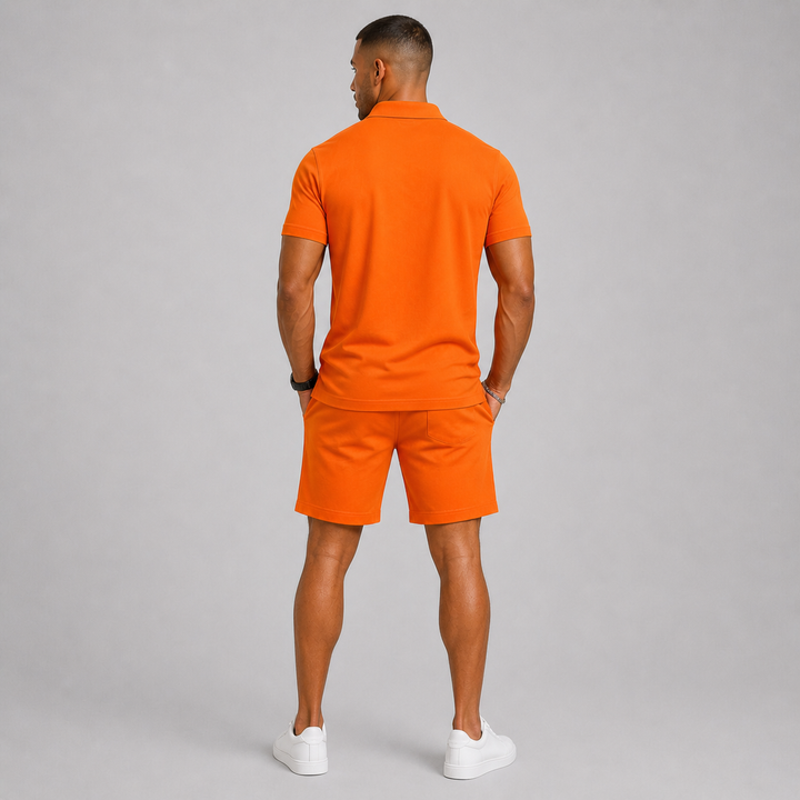 Ensemble de Sport Cenor | Polo Moderne & Short Léger Ajustable 3