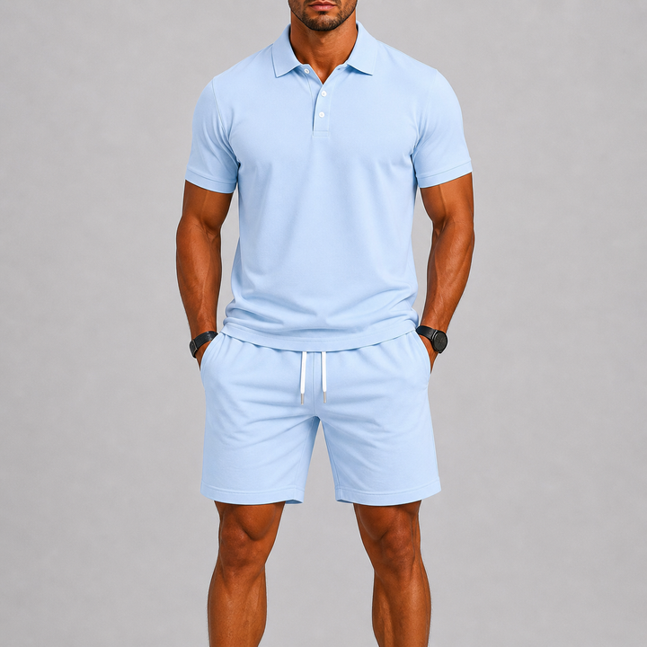 Ensemble de Sport Cenor | Polo Moderne & Short Léger Ajustable 4