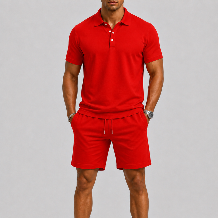 Ensemble de Sport Cenor | Polo Moderne & Short Léger Ajustable 5