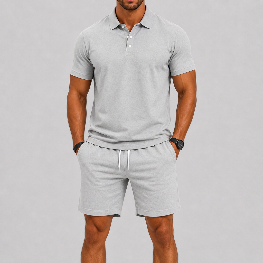 Ensemble de Sport Cenor | Polo Moderne & Short Léger Ajustable 6