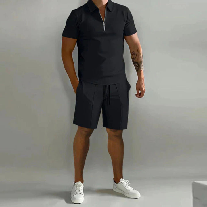 Ensemble été homme Hugo | Polo léger & short ajusté pour un look estival élégant 0