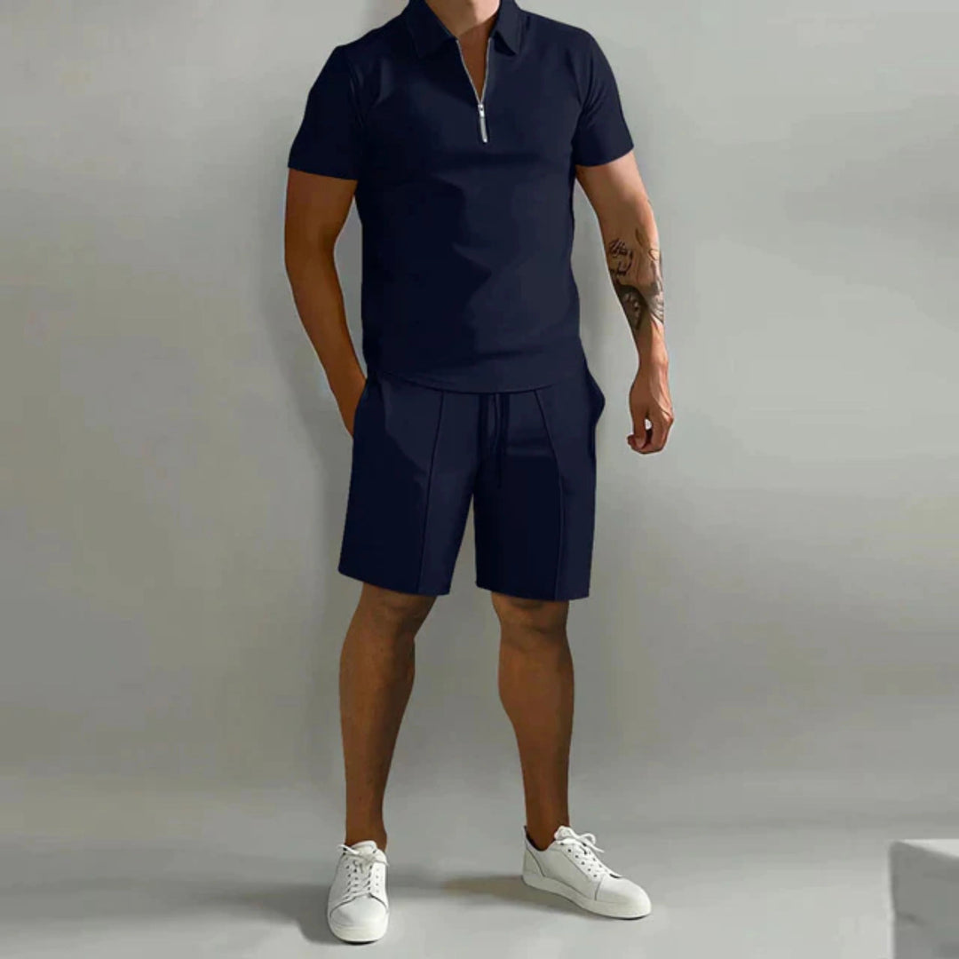 Ensemble été homme Hugo | Polo léger & short ajusté pour un look estival élégant 2