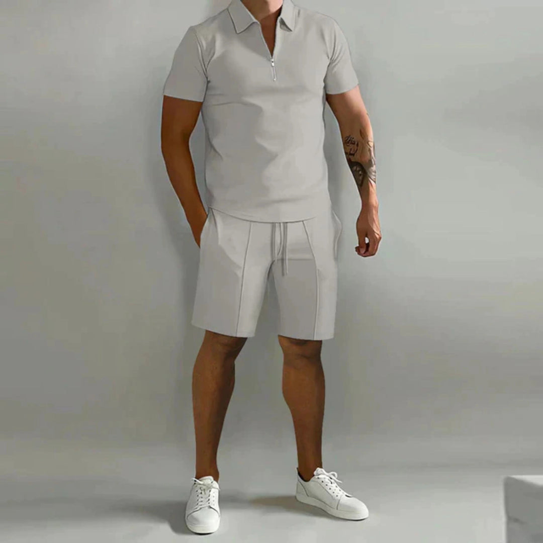 Ensemble été homme Hugo | Polo léger & short ajusté pour un look estival élégant 5