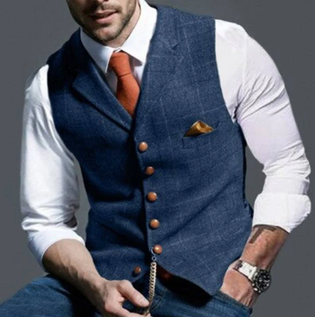 Gilet Élégant Laurent | Gilet Sans Manche Homme, Confort et Style 0