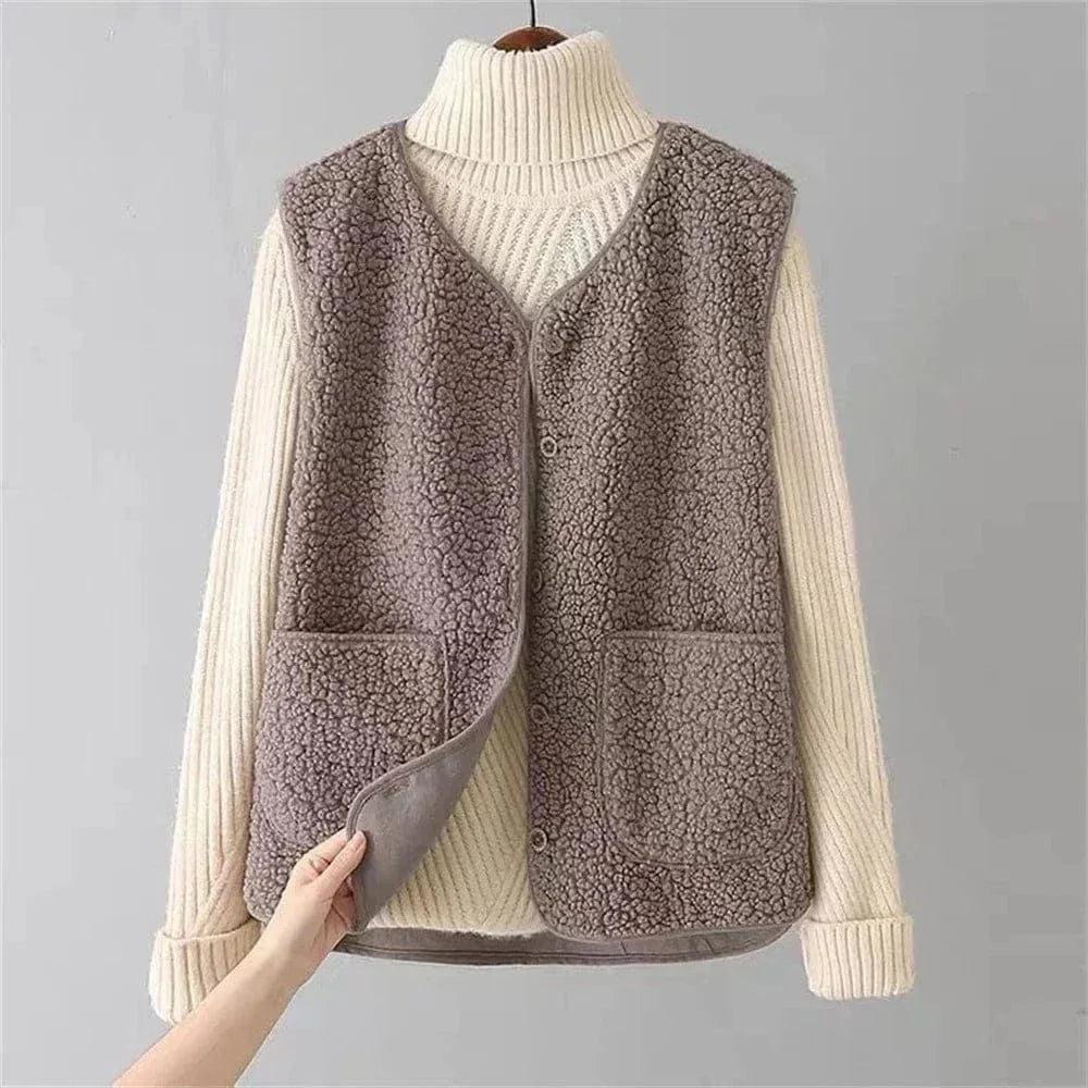 Gilet Sans Manches Elara Femme | Coupe Droite, Poches Fonctionnelles 3
