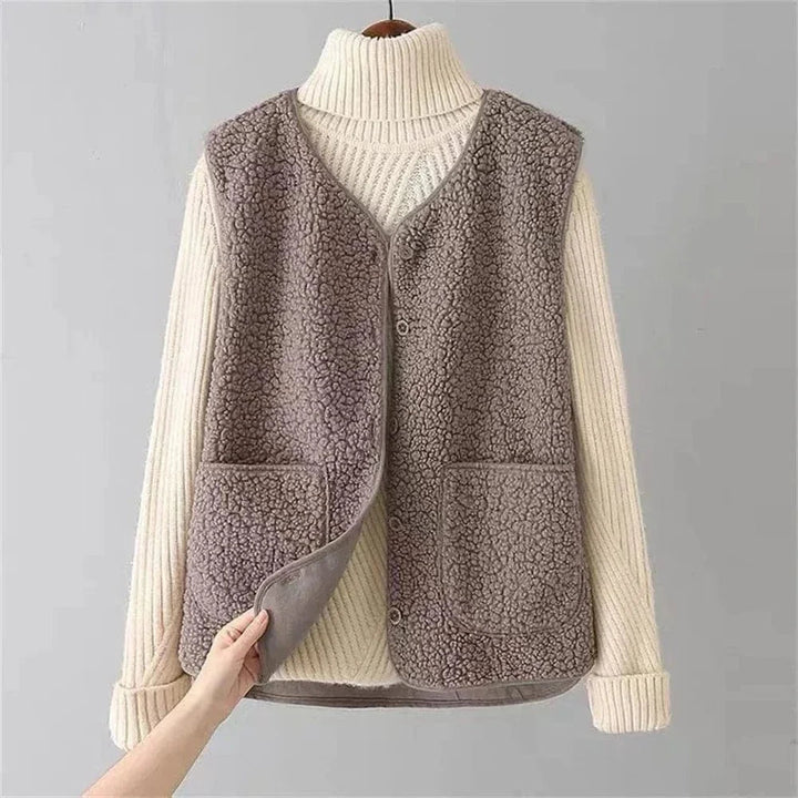 Gilet Sans Manches Elara Femme | Coupe Droite, Poches Fonctionnelles 3